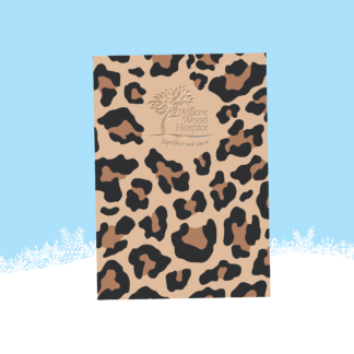 Animal print note book