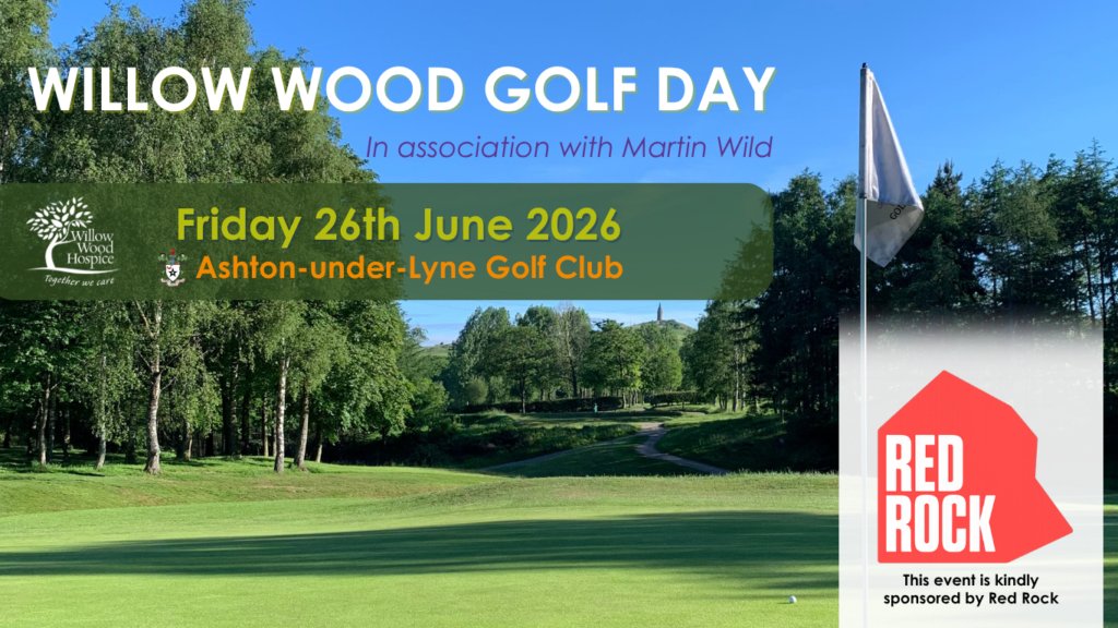 Golf Day 2026 website page image (Red Rock sponsor)
