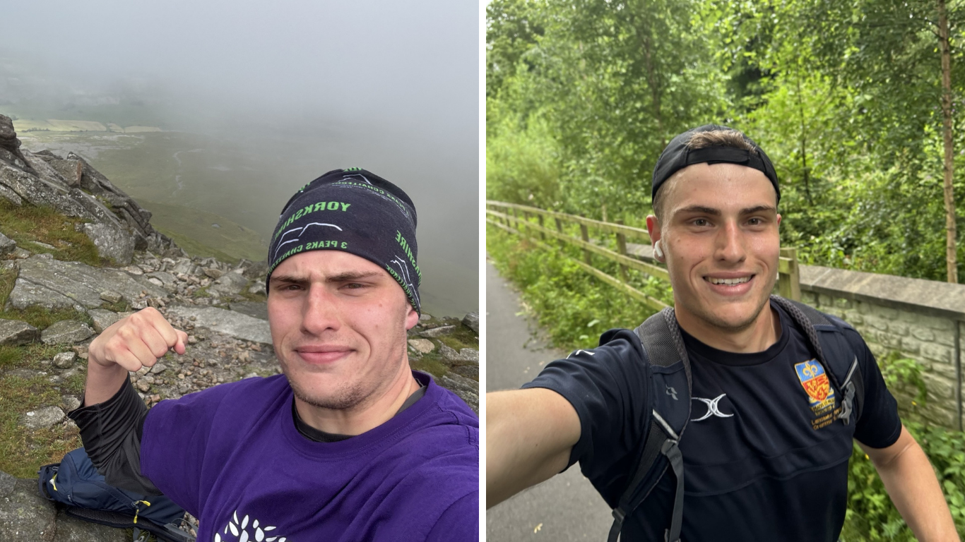 Travis Taylor running his marathons